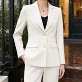 Amabel-Grace Tailored Blazer - Off-white