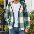 Green White Grid