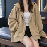 Aimee-Marie Oversized Hoodie - Khaki