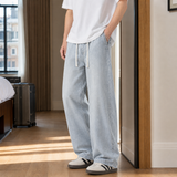 Florian Wide Leg Jeans - Polished White Ash
