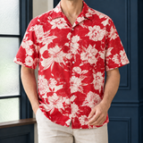 Hudson Relaxed Shirt - Red