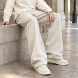 Carter Wide Leg Pants - Apricot