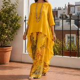 Rosalind-Claire Asymmetric Set - Yellow