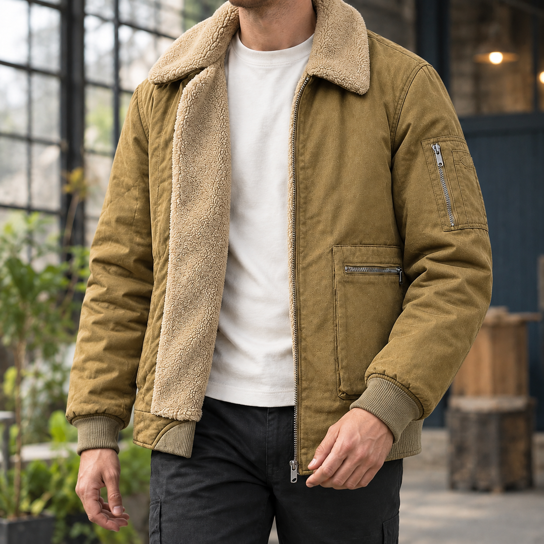 Wilder Fleece Jacket - Earthy Yellow