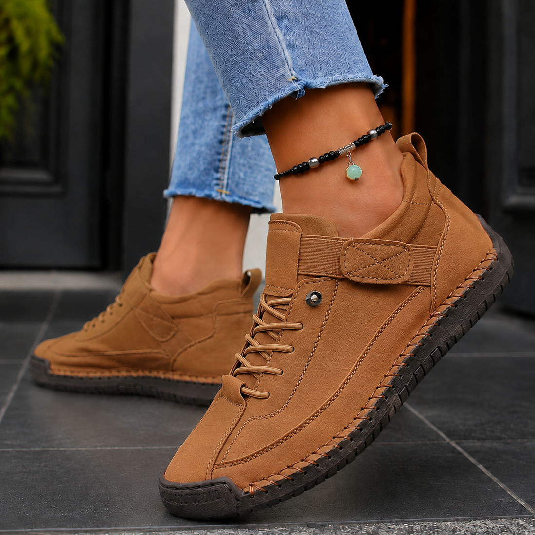 Dandolo Orthopedic Sneakers - Khaki