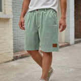 Dorian Relaxed Shorts - Light Green