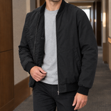 Vaughn Bomber Jacket - Black