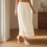 Anouska Lace Skirt - Off White