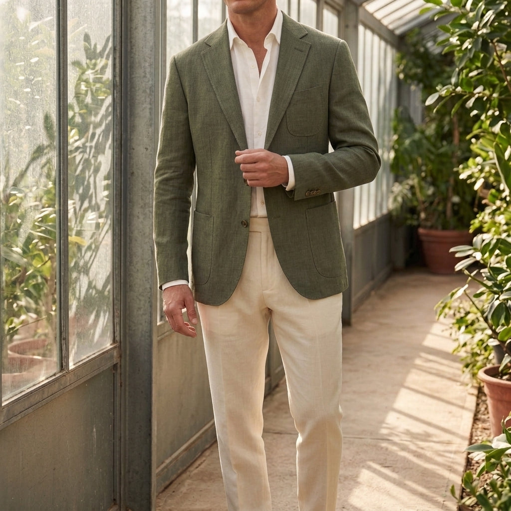Sterling Relaxed Blazer - Green