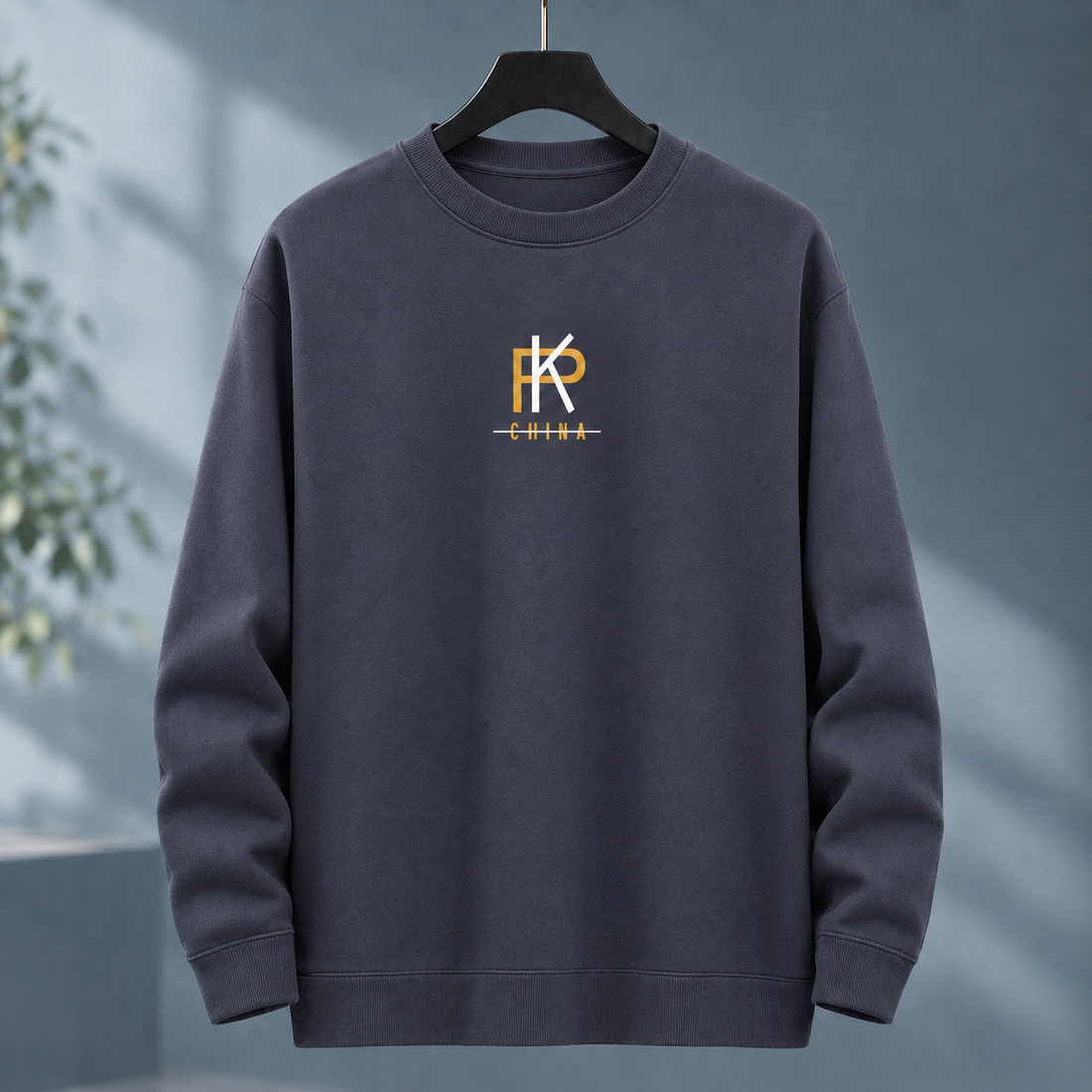 Blake Crew Neck Sweatshirt - Iron Gray