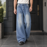 Blake Wide Leg Jeans - Vintage Blue