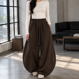 Bianca-Jade Balloon Cardigan - Dark Coffee -european