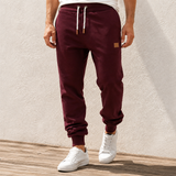 Austin Relaxed Joggers - Burgundy