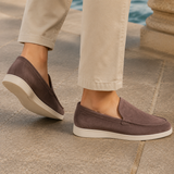 Vercelli Slip-On Loafers - Brown