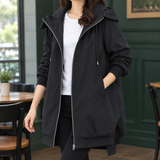 Aiglon-Louise Hooded Jacket - Black