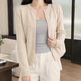 Solene-June Slim Cardigan - Apricot
