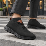 Colonna Knit Sneakers - All Black