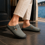 Bernardi Buckle Mules - Green