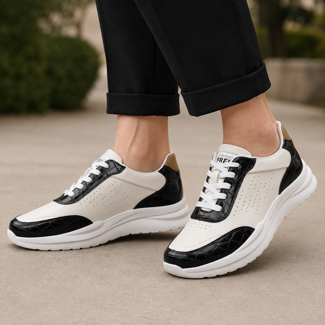 Lucano Leather Sneakers - Black