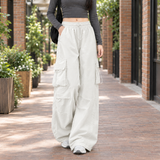 Pippa-Grace Wide Leg Pants - Ivory