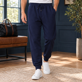 Knox Relaxed Jogger Pants - Navy Blue