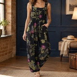 Liliana-Jane Wide Leg Jumpsuit - Black