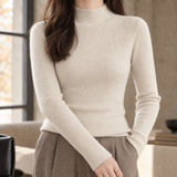 Sabine-Marie Cashmere Sweater - Raw Rice