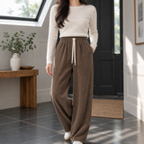 Maxine-Claire Wide-Leg Sweater - Brown