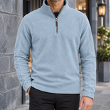 Hudson Fleece Pullover - Light Blue