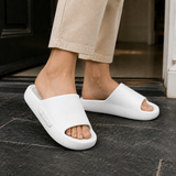 Cagliari Cushioned Slides - White