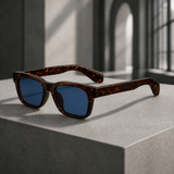 Pascal Rectangular Sunglasses - Tortoiseshell
