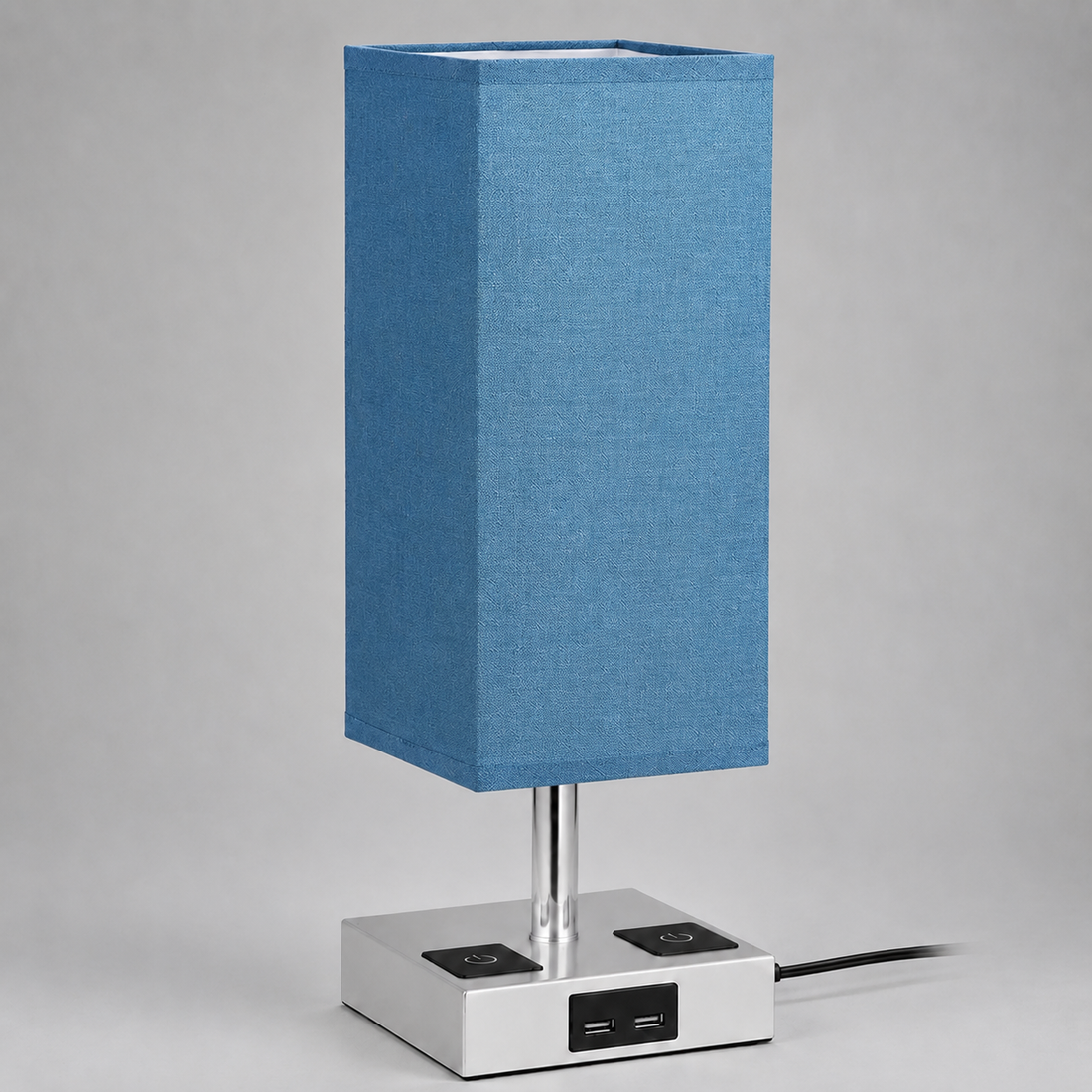 Northmere Linen Lamp - Blue