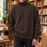 Marcel Turtleneck Sweater - Brown