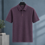 Dario Cotton Polo - Purple Red