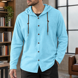 Dorian Hooded Hoodie - Sky Blue