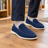 Sorrento-Arezzo Suede Loafers - Navy