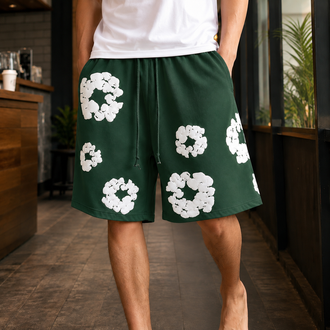 Romano Relaxed Shorts - Green