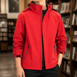 Edouard Hooded Jacket - Men's Model-big Red
