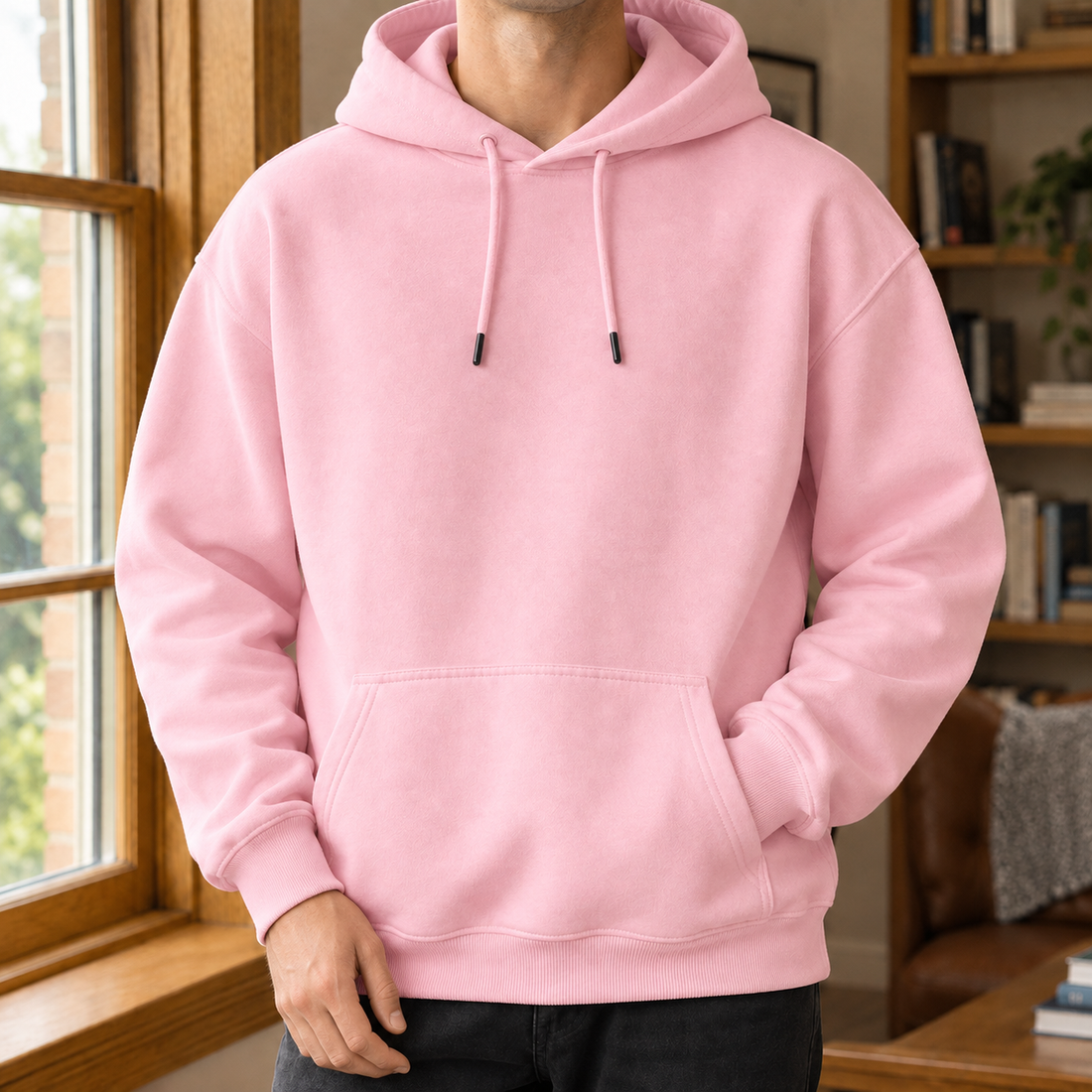 Wyatt Relaxed Hoodie - Pink