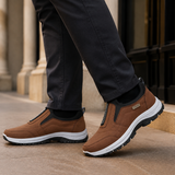 Battaglia Slip-On Sneakers - Coffee Bean Brown