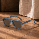 Ignatius Navigator Sunglasses - Blue Gray