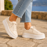 Brindisi Orthopedic Sneakers - Beige