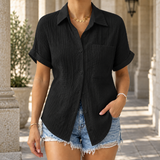 Mirabel Textured Shirt - Black