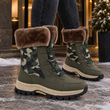 Nervesa-Lucca Fleece-Lined Boots - Camouflage