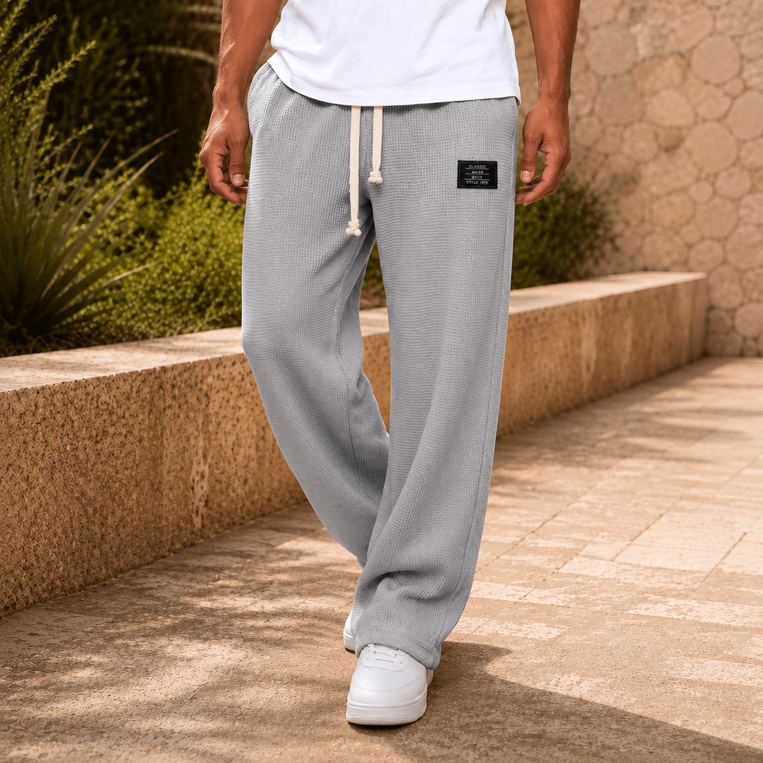 Gideon Relaxed Pants - Gray
