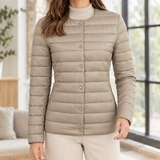 Bettina-Louise Quilted Jacket - Taupe