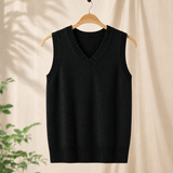 Arend V-Neck Sweater - Black