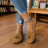Firenze Tassel Loafers - Brown