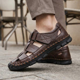 Matteo Fisherman Sandals - Lead Product Detail