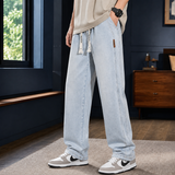 Norbert Wide Leg Jeans - Light Blue